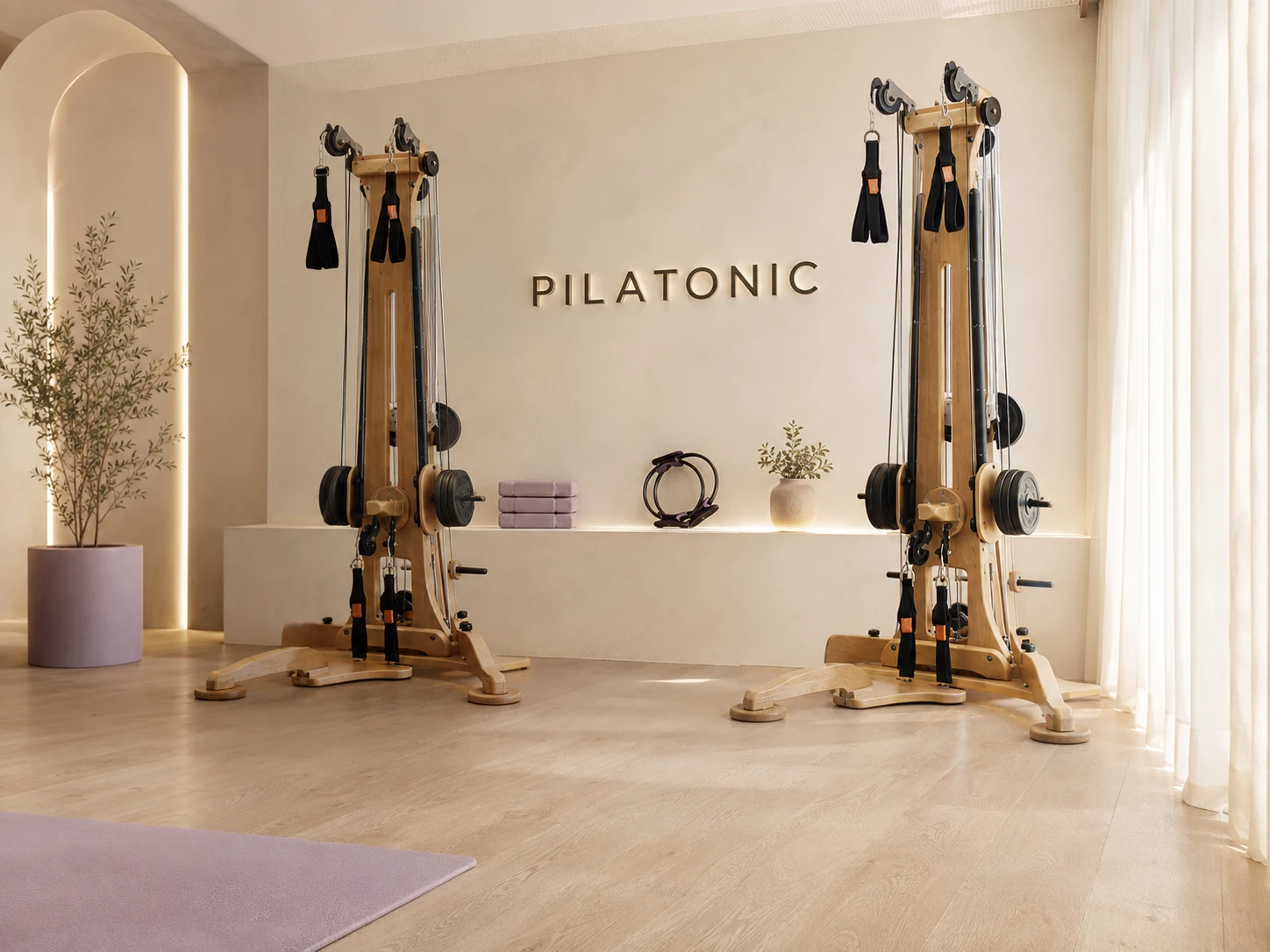 Sunny Studio 3130 studio with two Pulley Towers
